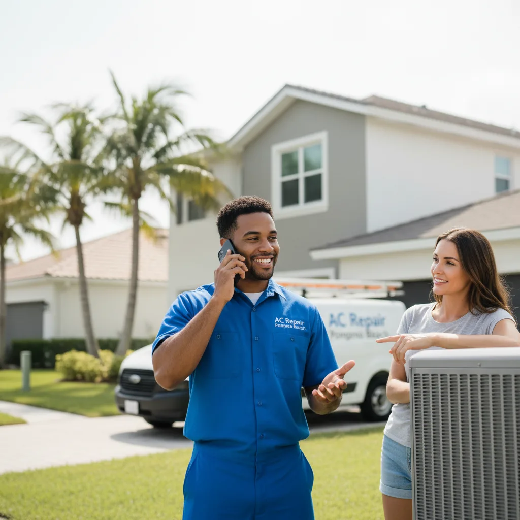 AC Repair Pompano Beach customer support in Providence Village